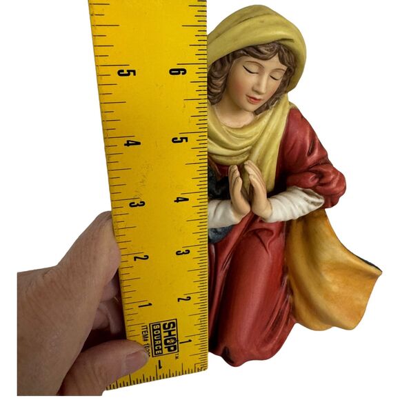 Vintage Mary Nativity Porcelain Replacement O’Well Grandeur Noel Christmas 7.5" - Picture 10 of 14